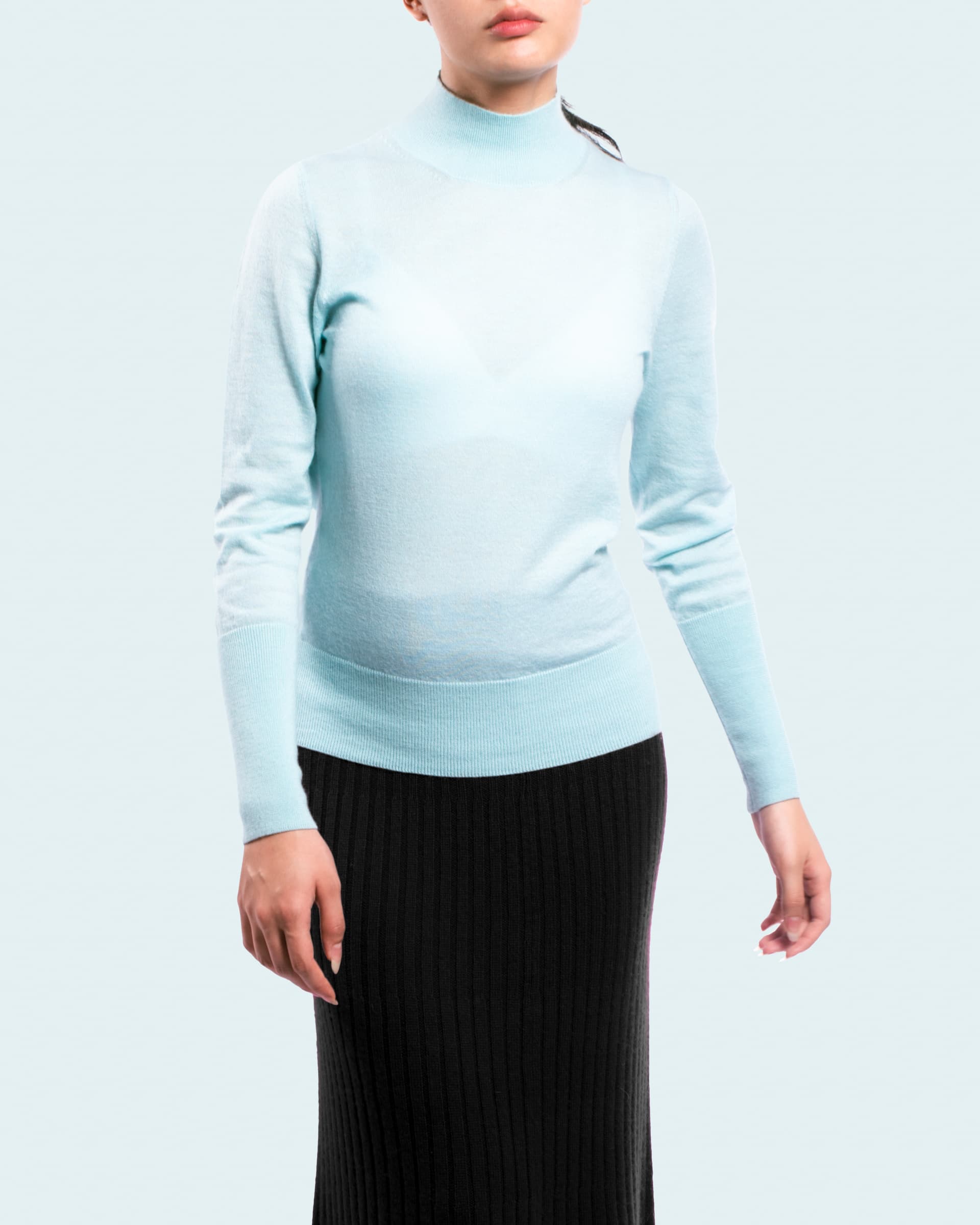 Mock Neck Sweater